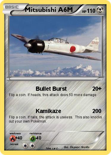 Pokemon Mitsubishi A6M