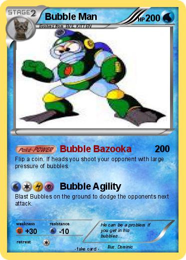 Pokemon Bubble Man