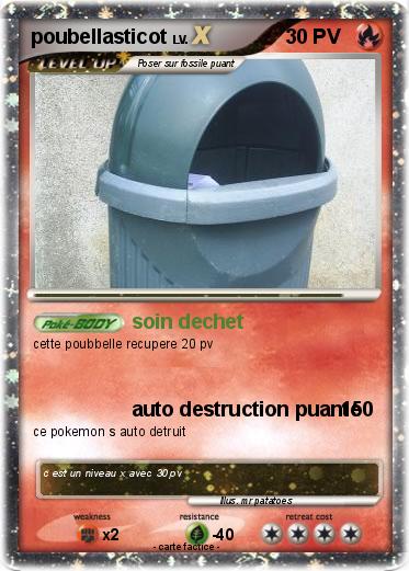 Pokemon poubellasticot