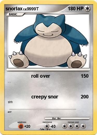 Pokemon snorlax