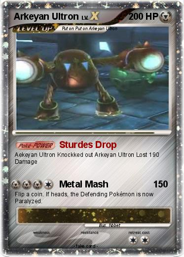 Pokemon Arkeyan Ultron