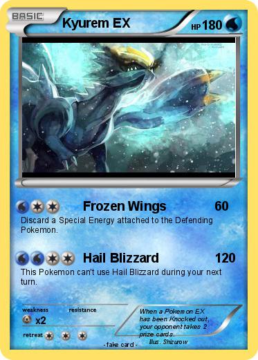 Pokemon Kyurem EX