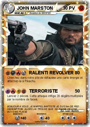 Pokemon JOHN MARSTON