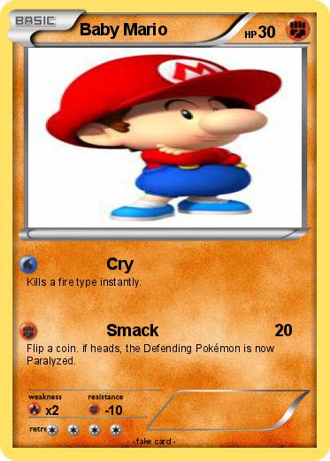 Pokemon Baby Mario