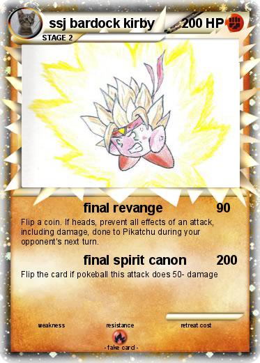 Pokemon ssj bardock kirby