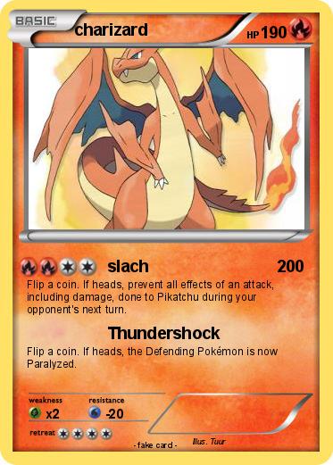 Pokemon charizard
