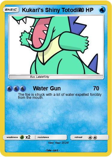 Pokemon Kukari's Shiny Totodile
