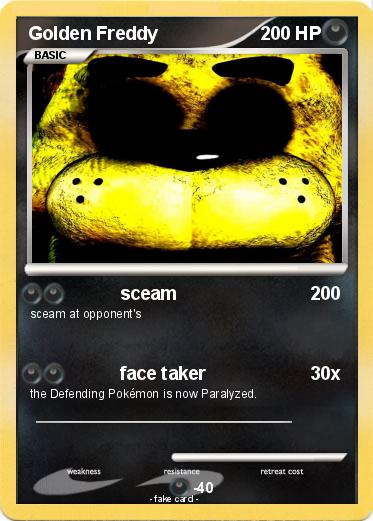 Pokemon Golden Freddy