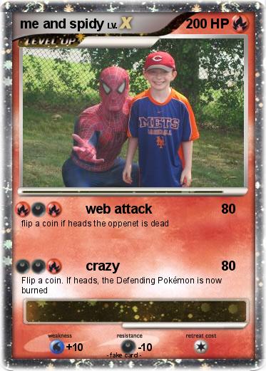 Pokemon me and spidy
