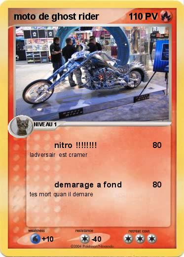 Pokemon moto de ghost rider