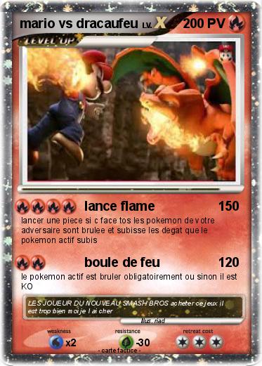 Pokemon mario vs dracaufeu
