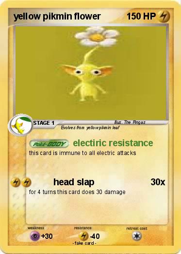 Pokemon yellow pikmin flower
