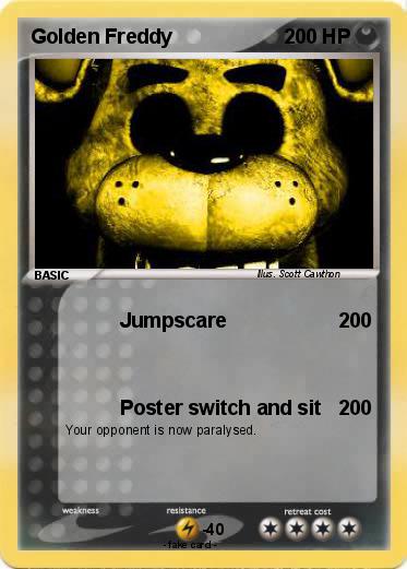 Pokemon Golden Freddy