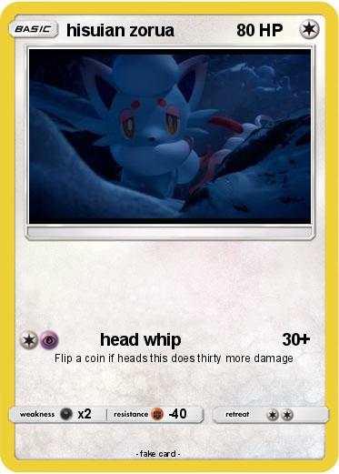 Pokemon hisuian zorua
