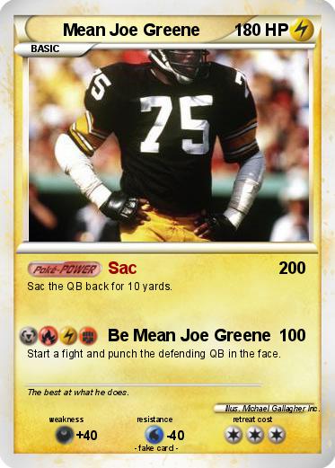 Pokemon Mean Joe Greene