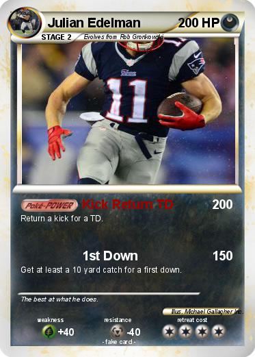 Pokemon Julian Edelman