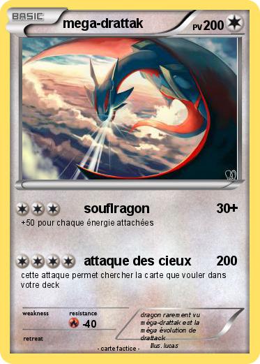Pokemon mega-drattak