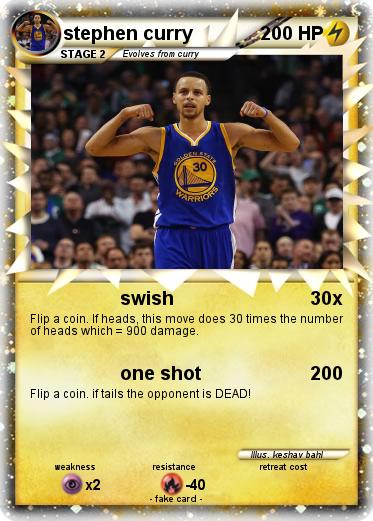 Pokemon stephen curry