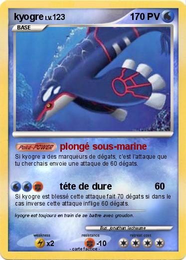 Pokemon kyogre