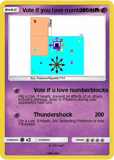Pokemon Vote if you love numberblocks