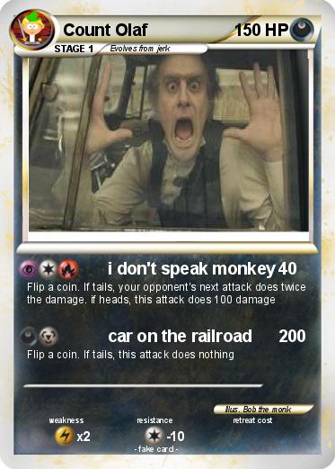 Pokemon Count Olaf
