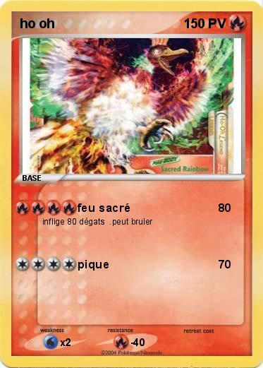 Pokemon ho oh 