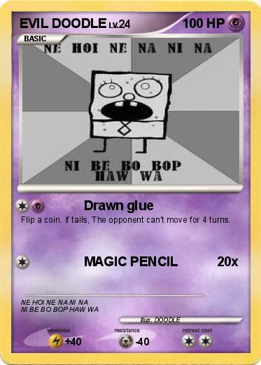 Pokemon EVIL DOODLE
