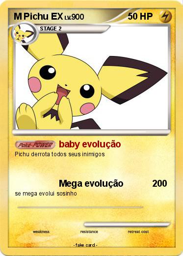 Pokemon M Pichu EX