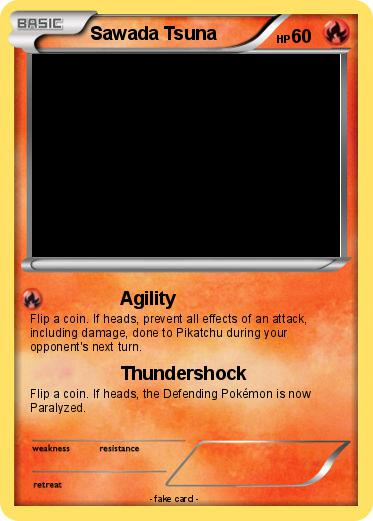 Pokemon Sawada Tsuna