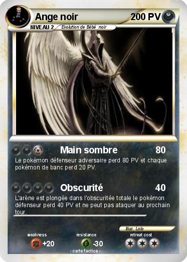 Pokemon Ange noir