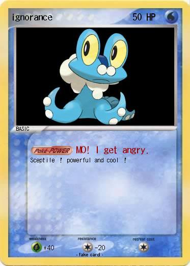 Pokemon ignorance
