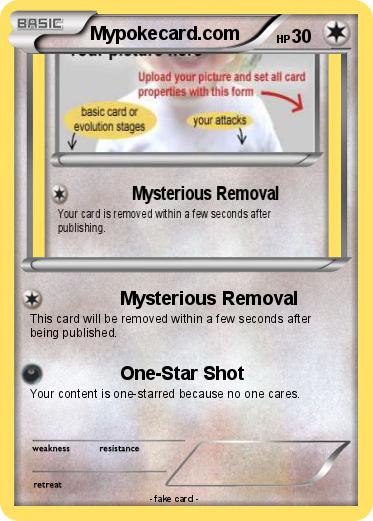 Pokemon Mypokecard.com