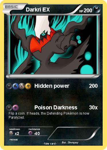 Pokemon Darkri EX
