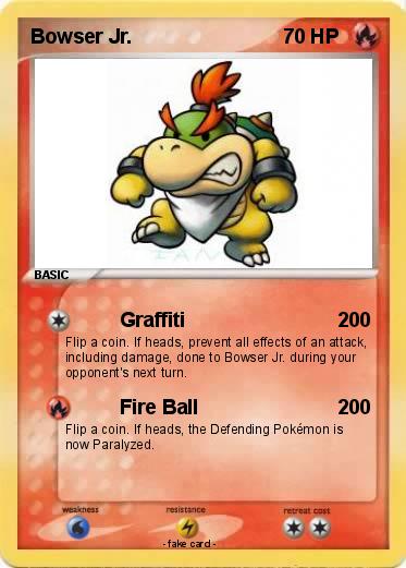 Pokemon Bowser Jr.