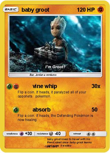 Pokemon baby groot