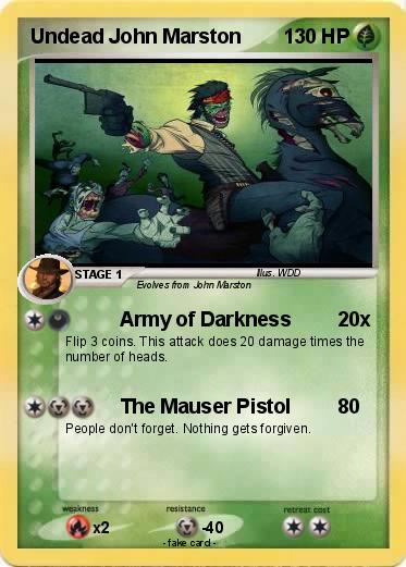 Pokemon Undead John Marston