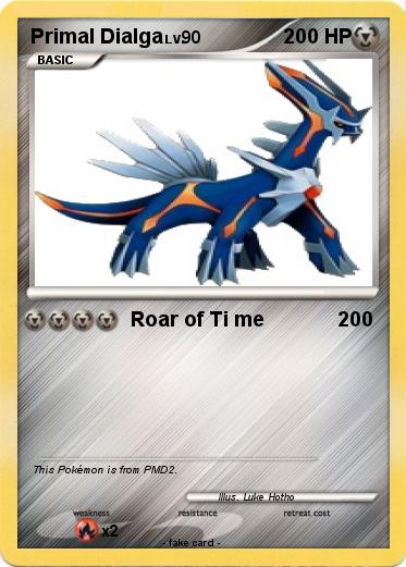 Pokemon Primal Dialga