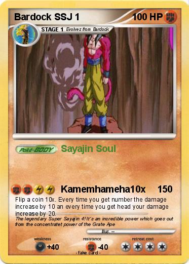 Pokemon Bardock SSJ 1