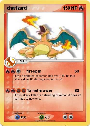Pokemon charizard