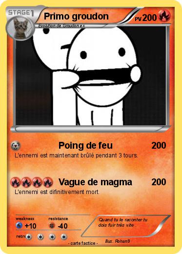Pokemon Primo groudon