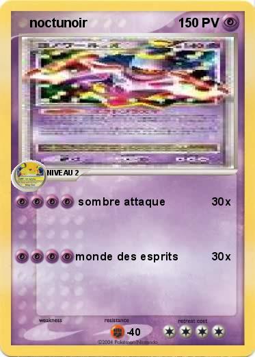 Pokemon    noctunoir