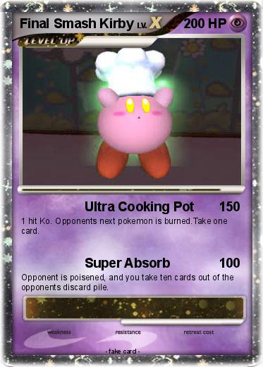 Pokemon Final Smash Kirby
