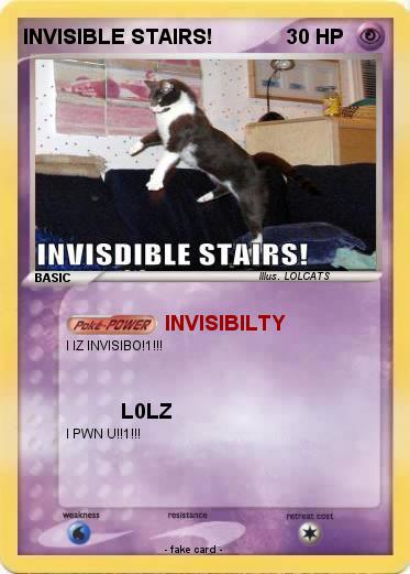 Pokemon INVISIBLE STAIRS!