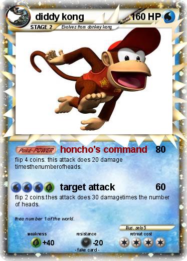 Pokemon diddy kong