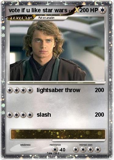 Pokemon vote if u like star wars