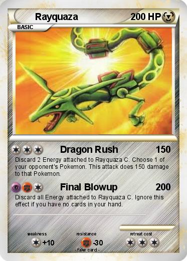 Pokemon Rayquaza