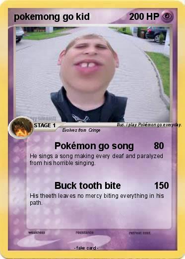 Pokemon pokemong go kid