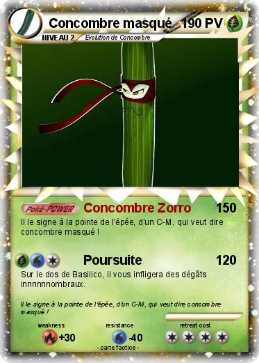 Pokemon Concombre masqué
