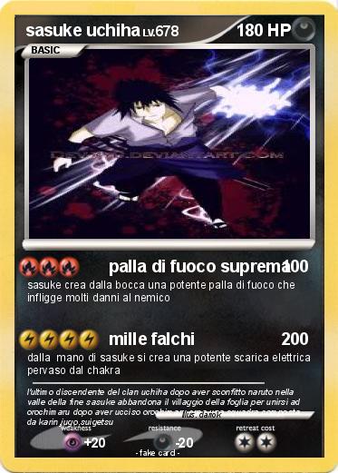 Pokemon sasuke uchiha