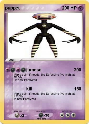 Pokemon puppet